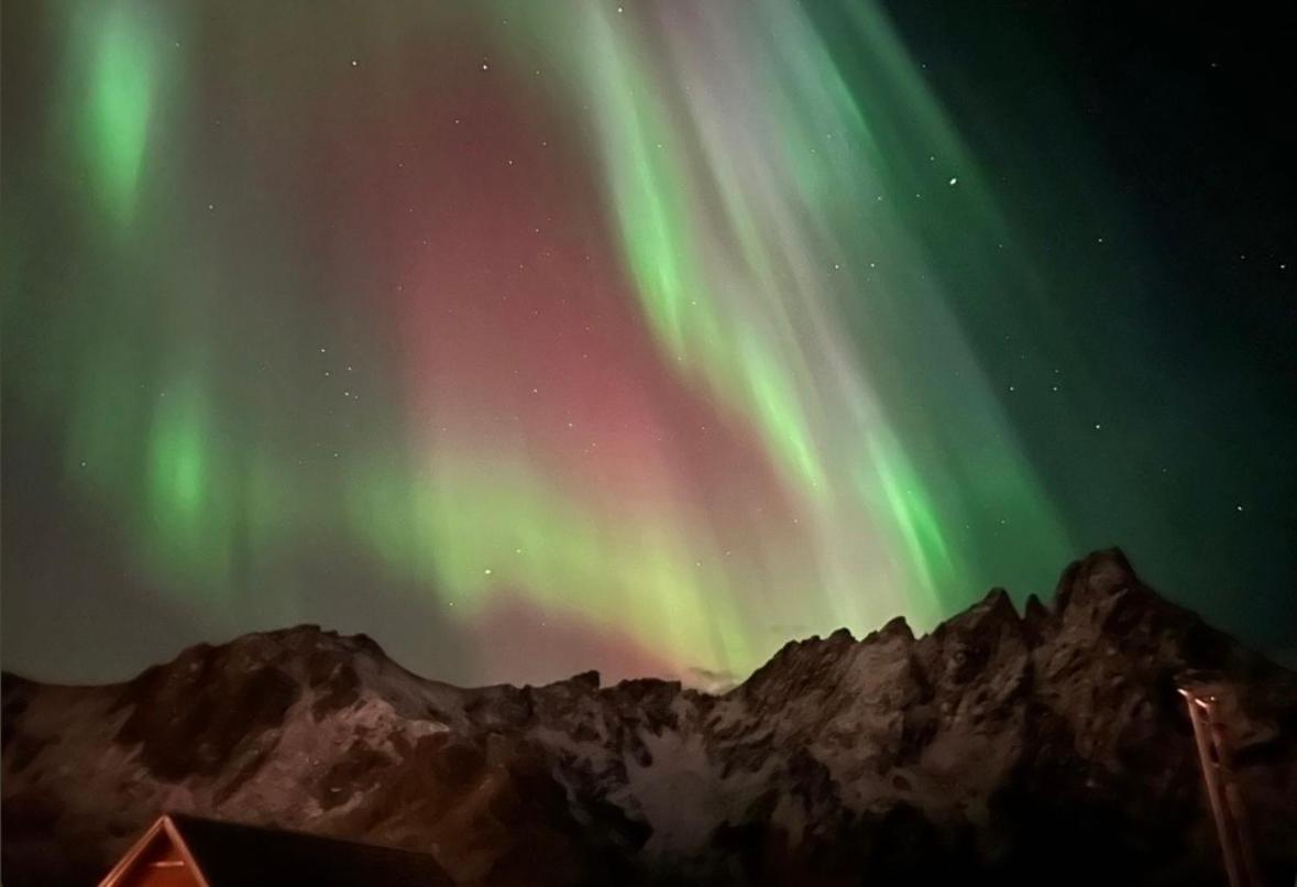 Leilighet Ballstad Esterno foto